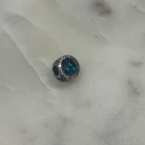 Green Pandora Charm